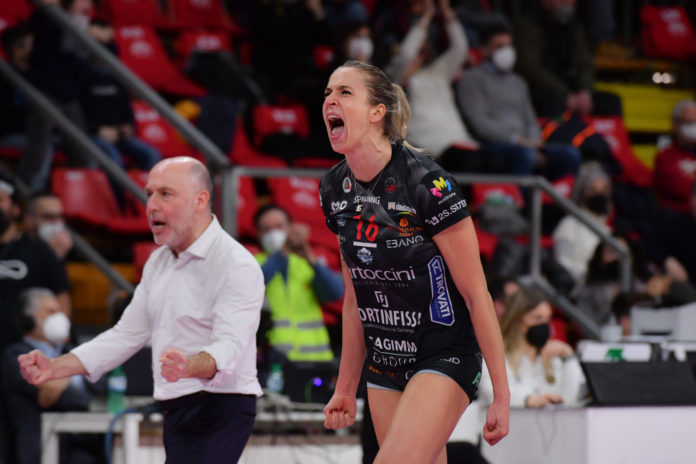 havelkova cristofani esultanza bartoccini Coach Cristofani: