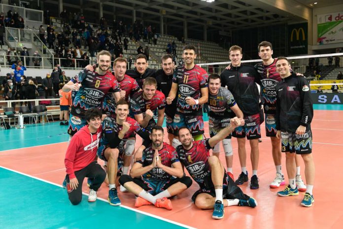 Perugia vince 3-0 nel derby italiano di Champions e ottiene la qualificazione alla fase successiva con un turno di anticipo  