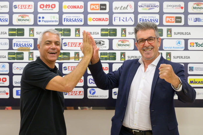 Conferenza Stampa Andrea Anastasi Il nuovo tecnico della Sir si presenta: