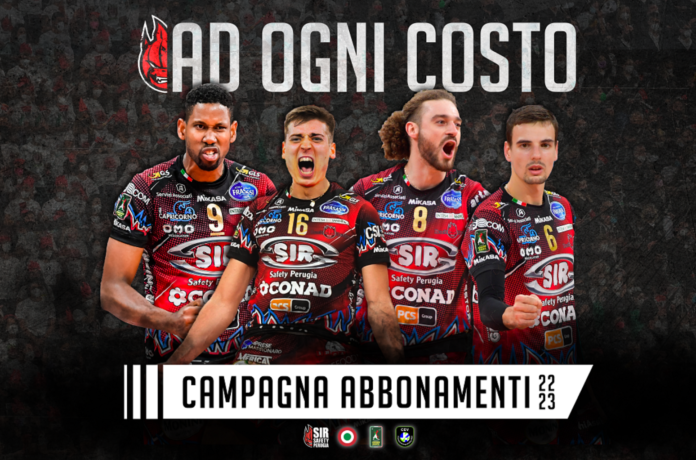 campagna abbonamenti-SIR Formula unica per assistere a tutte le gare della squadra di coach Anastasi