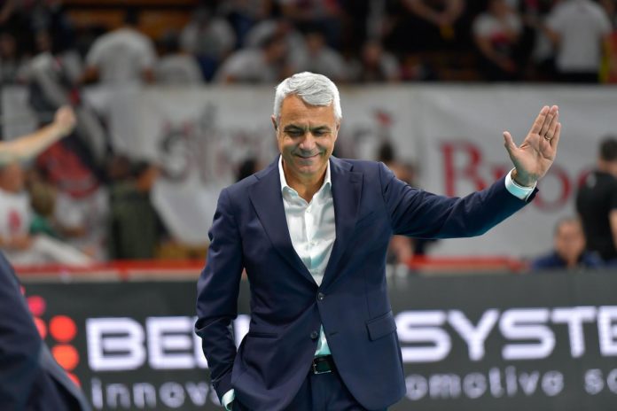 Andrea ANASTASI Il tecnico della Sir analizza il match di fine settimana