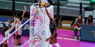 Perugia vince i primi due set, ma poi smarrisce la bussola e prende un solo punto in Piemonte 