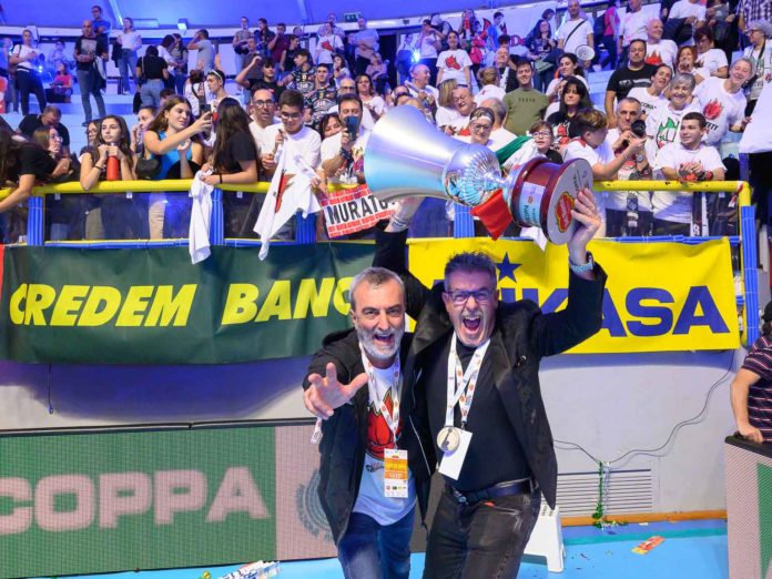 Il presidente della Sir dopo il successo in Supercoppa: 