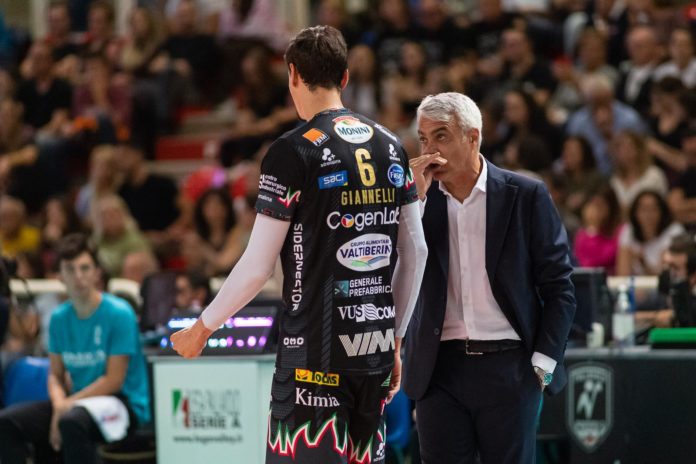 Andrea ANASTASI, Simone GIANNELLI Il tecnico della Sir: