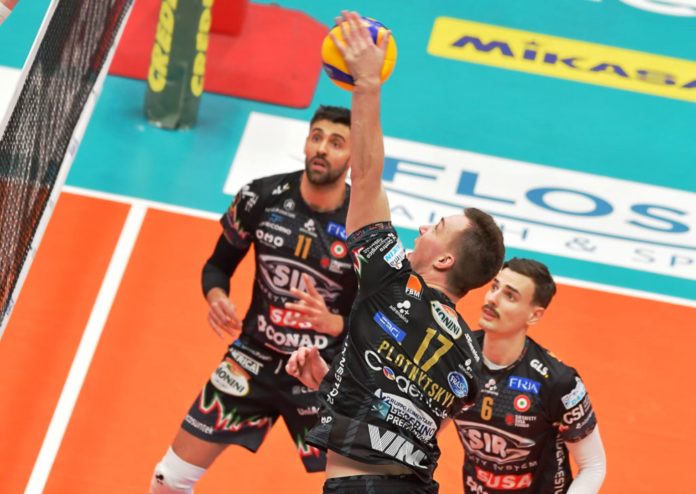 plotnytskyi sir Lo schiacciatore della Sir introduce l'ultimo match di regular season contro la Lube