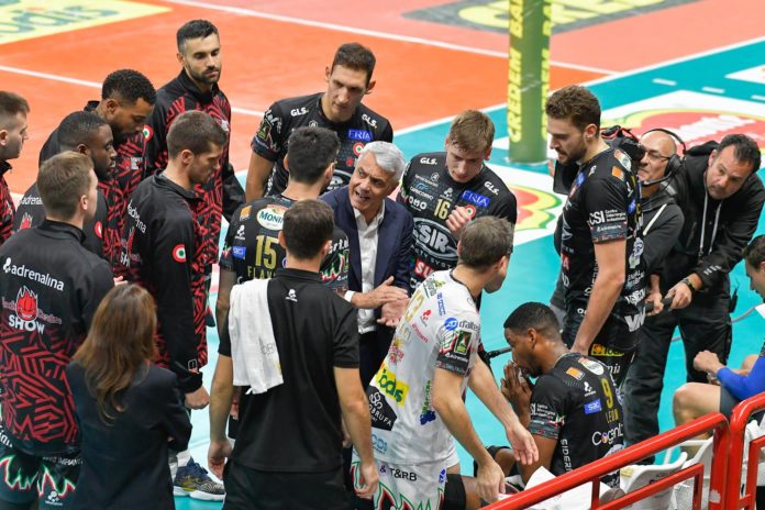 Andrea ANASTASI, time-out Il tecnico della Sir:
