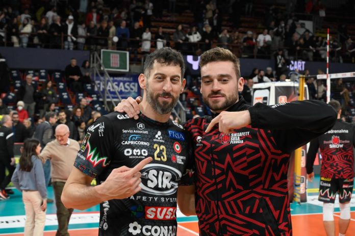 Stefano MENGOZZI, Kamil RYCHLICKI Il centrale della Sir:
