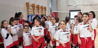 Più di 200 bambini di 14 società hanno popolato la palestra del Capitini