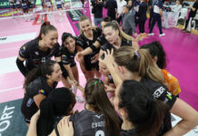 Le ragazze di Bertini in campo domenica sera al PalaBarton contro Vallefoglia. Servono punti salvezza con Pinerolo negli specchietti
