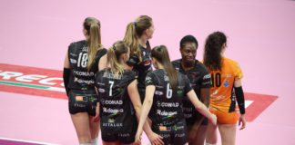 Perugine k.o. per 0-3 con Conegliano, a salvarsi è Pinerolo
