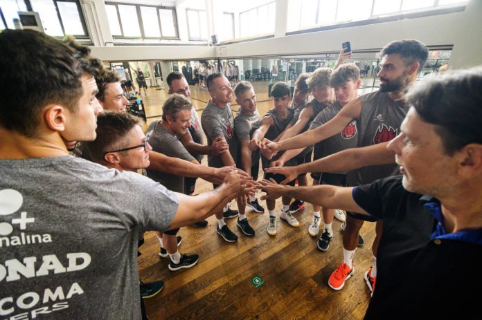 sir primo allenamento Ritrovo conviviale e primi allenamenti per alcuni dei Block Devils
