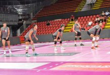 Test amichevole con la formazione di A2 al PalaBarton. Lunedì rientrano i "nazionali"