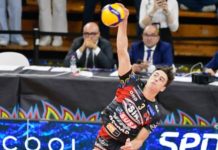 Il giovane schiacciatore della Sir commenta il successo su Catania: "Contento di aver dato una mano alla squadra, grazie al pubblico per il benvenuto caloroso"