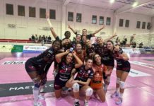 Perugia difende e spinge al servizio, locali k.o. in un'ora e un quarto di gioco. Traballi MVP. Coach Giovi: "Una trasferta che ci rende ancora più squadra"