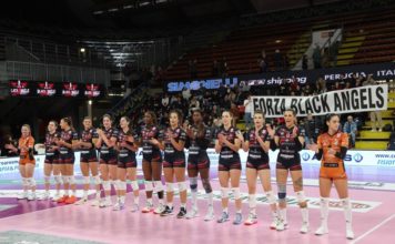 Le Black Angels sfidano la mina vagante Vtb Fcredil di coach Zappaterra. L'opposto Messaggi: «Non sottovalutiamo l'avversario e continuiamo a spingere»