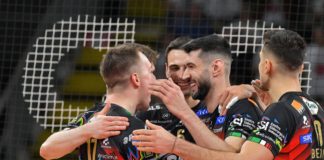 Il big match tra Itas e Sir visibile in chiaro su Rai Due