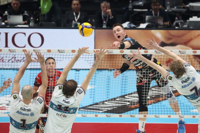 Sir Susa Vim Perugia x Allianz Milano 27.gen.2024 semi finale Coppa Italia Lo schiacciatore ucraino rinnova per altri due anni con Perugia