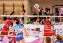 San Giovanni in Marignano domina una Perugia sottotono, ma Busto recupera un solo punto. Coach Giovi: “Campionato ancora aperto e lungo”