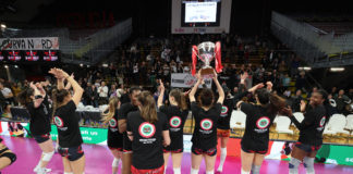 Ultima di campionato con San Giovanni in Marignano, poi la premiazione per la conquista dell'A1. Coach Giovi: "Ragazze determinate, vogliamo la vittoria"