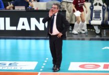 Il tecnico della Sir dopo la sconfitta di Milano che chiude la regular season: "Nei play-off sarà dura, pensiamo a noi più che all'avversario"