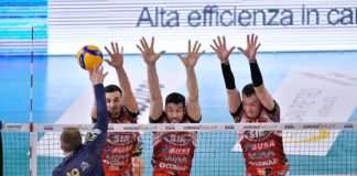 Block Devils ok in gara 2 dei quarti di finale (1-3). Domenica con un successo al Palabarton sarebbe già semifinale