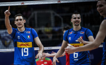 Russo e Giannelli con l’Italia, Semeniuk con la Polonia, Ishikawa col Giappone e Loser con l’Argentina