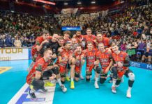 Perugia cede il primo set all'Allianz Milano ma poi si riscatta e prende i tre punti