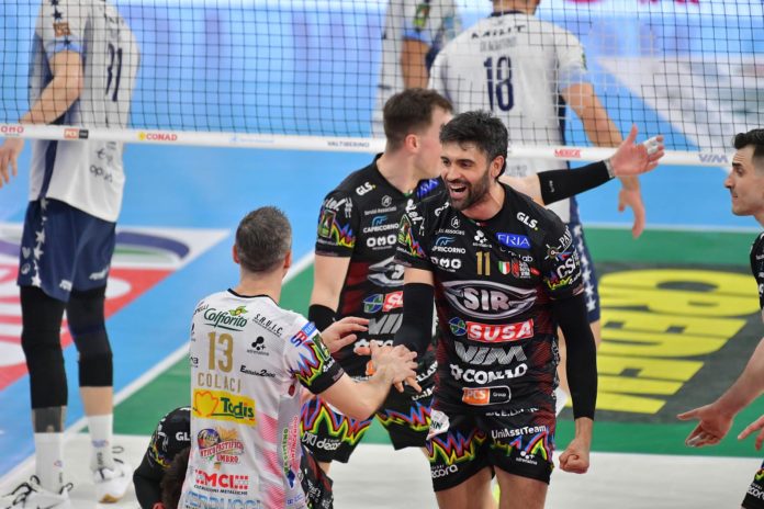 Sir al lavoro in vista dell'ultimo match di regular season