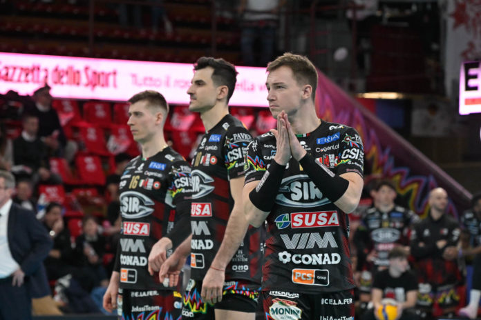 sir plotnytskyi Block Devils ok per 3 a 0 su Taranto. Lo schiacciatore ucraino riassaggia il campo dopo l'infortunio