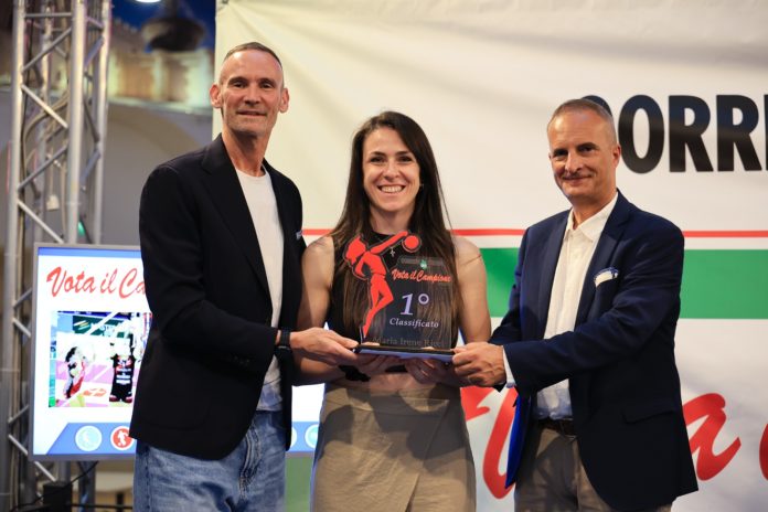 La palleggiatrice delle Black Angels premiata dalla redazione del Corriere dell'Umbria dopo la vittoria nel sondaggio indetto dal quotidiano: «Un premio che mi riempie il cuore. Lo dedico a club, squadra e a chi ha creduto in me»