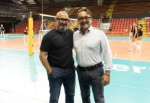 Ad accogliere il rappresentante del Comune il Presidente Bartoccini, il Vice Iacone e il title sponsor Covarelli. Giovedì a Cervia la prima amichevole contro la neopromossa San Giovanni in Marignano