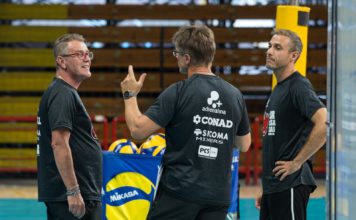 Il Vice allenatore della Sir Giaccardi: «Allenamenti congiunti importanti per mettere in campo quanto fatto finora. Gruppo motivato, nuovi già integrati e giovani del vivaio fondamentali»