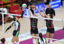 Buon esordio in campionato per la Bartoccini Mc Restauri. Contro le esperte marchigiane arriva un buon punto dopo una gara tirata e a tratti spettacolare. Gardini: “Una buona base su cui lavorare”