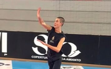 Il 15enne Cesare Martinelli del Volley Altotevere al raduno regionale del Club Italia allargato