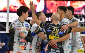 Sir Susa Scai Perugia in campo contro Verona: atteso il gran pienone al PalaBarton